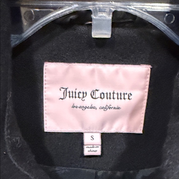 Juicy Couture Black Cape with Gold Buttons - Picture 4 of 5